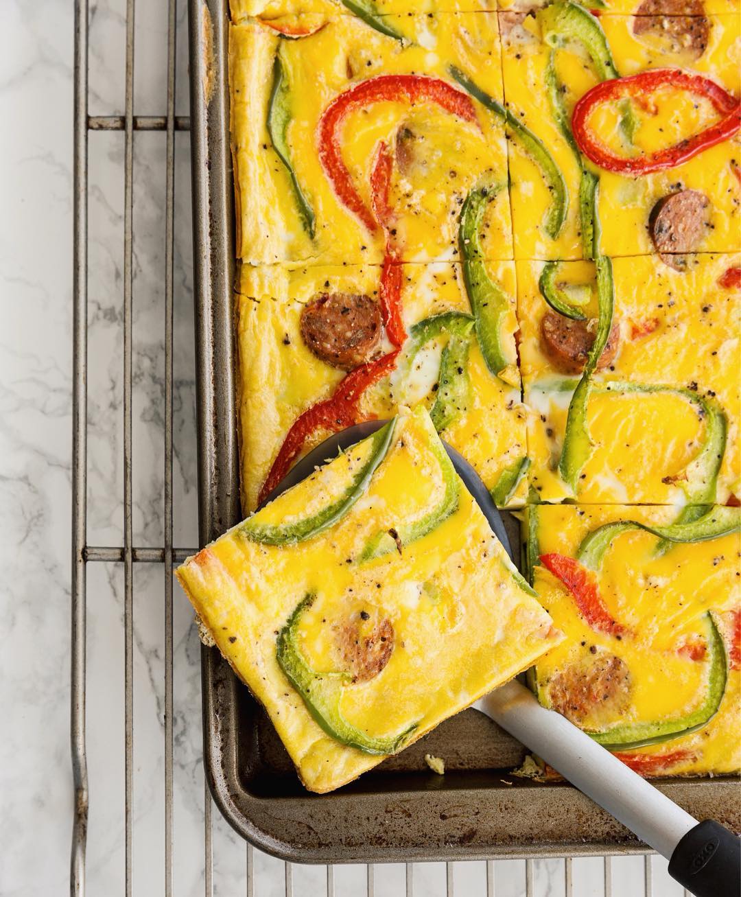 Easy Sheet Pan Eggs for Meal Prep