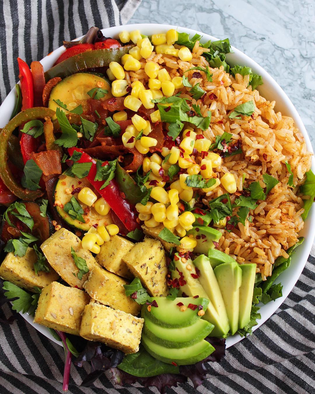 Sautéed Sazón Veggies