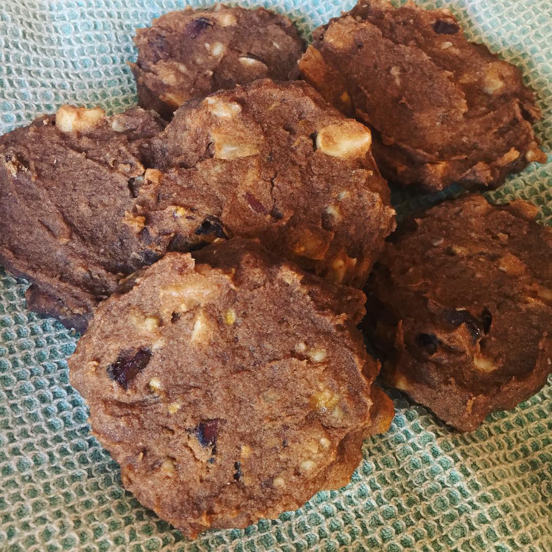 Healthy Teff and Amaranth Banana Cookies