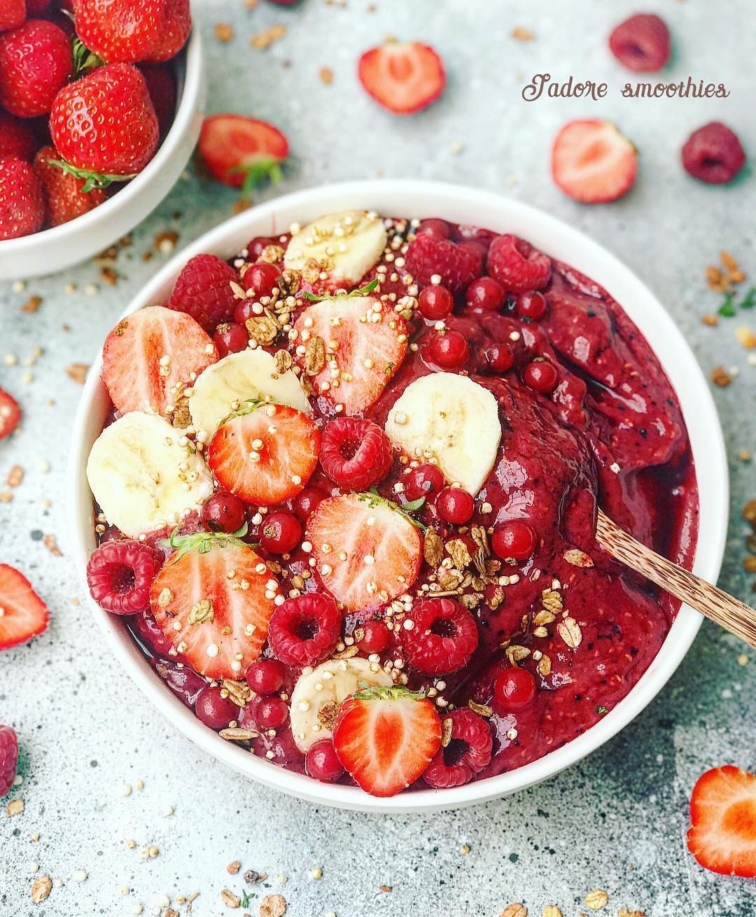 Raspberry Acai Nice Cream