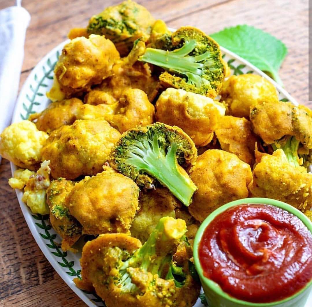 Cauli-ccoli Wings Healthy Vegan Snack