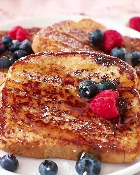 Simple Vegan French Toast Breakfast