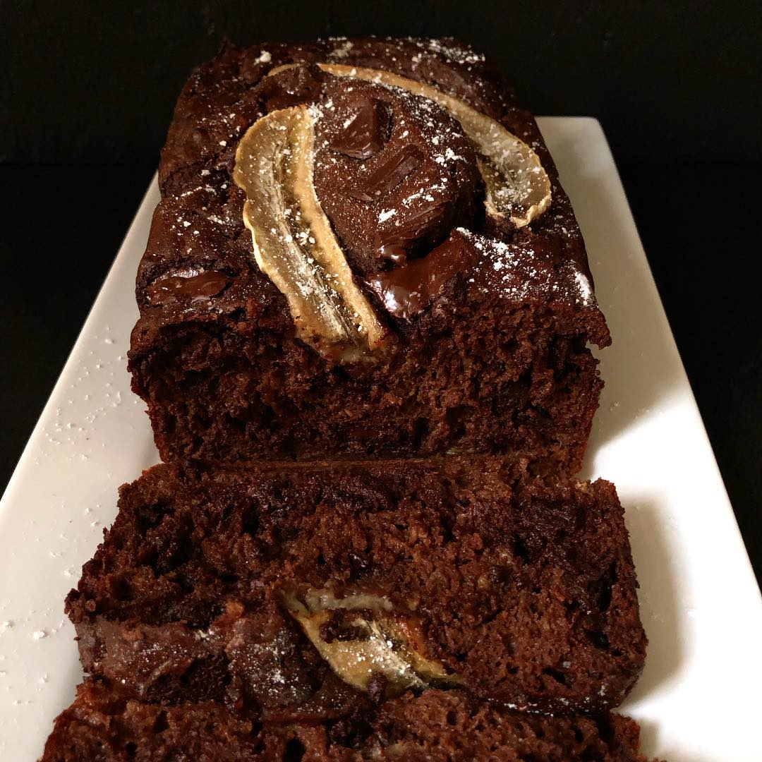 Double Choc Banana Loaf