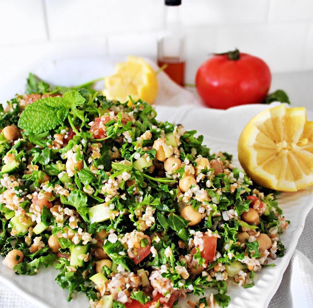 Tabouli Salad with a Kale Twist