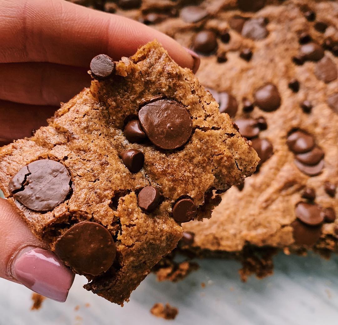 Vegan Grain-Free Blondies for Passover