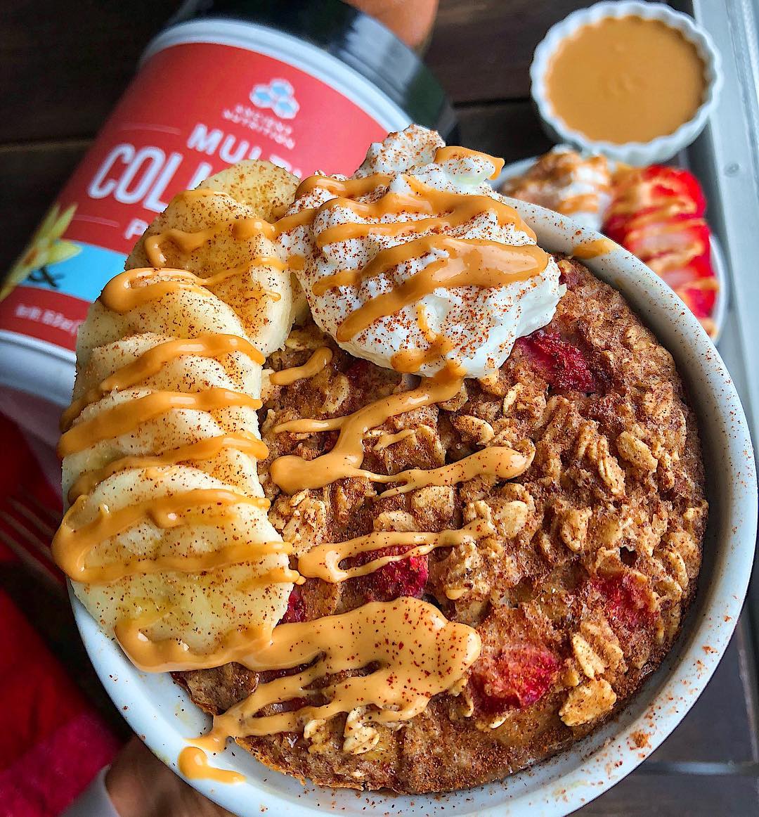 Mini Baked Collagen Oatmeal