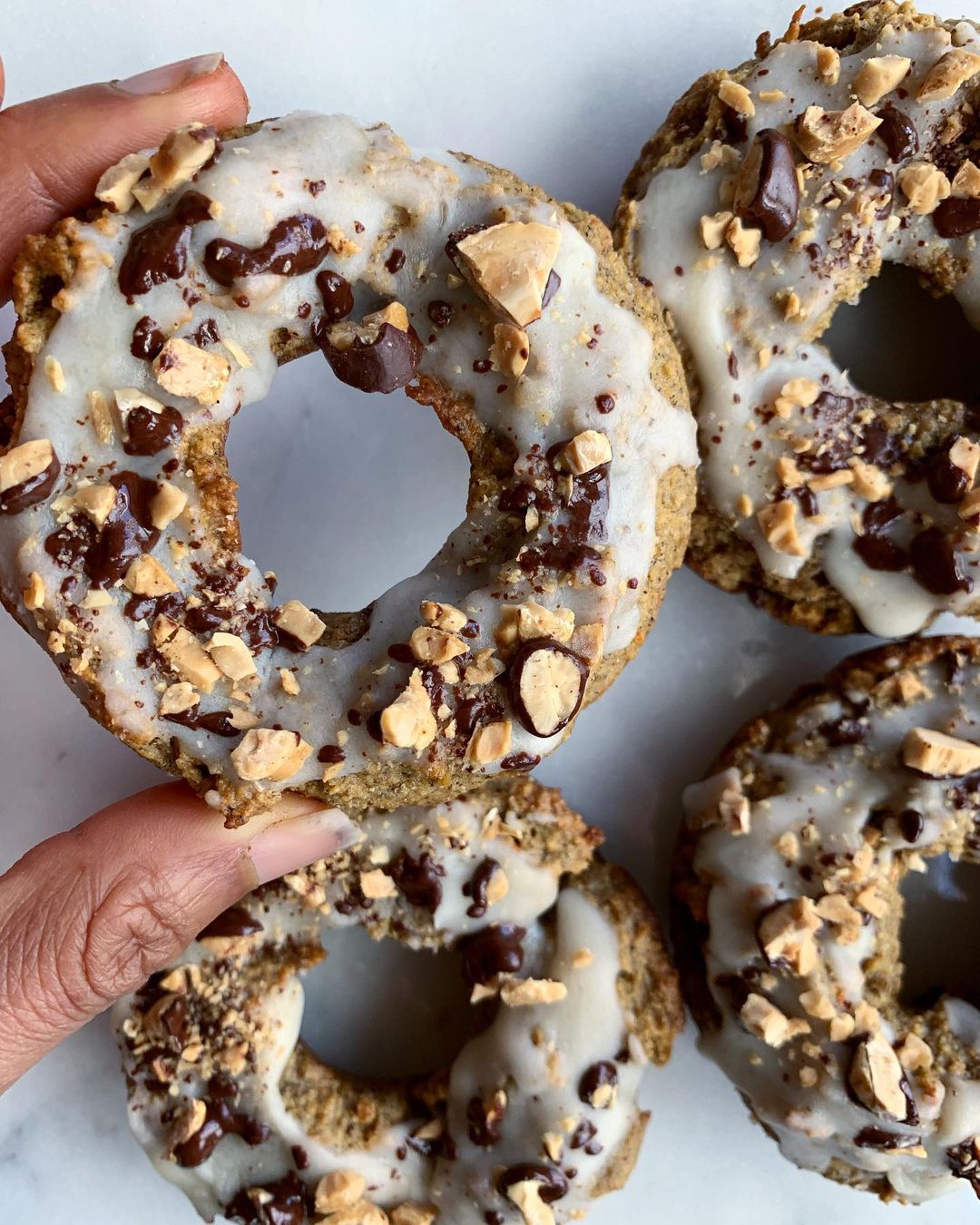 Carrot Cake Cinnamon Donuts