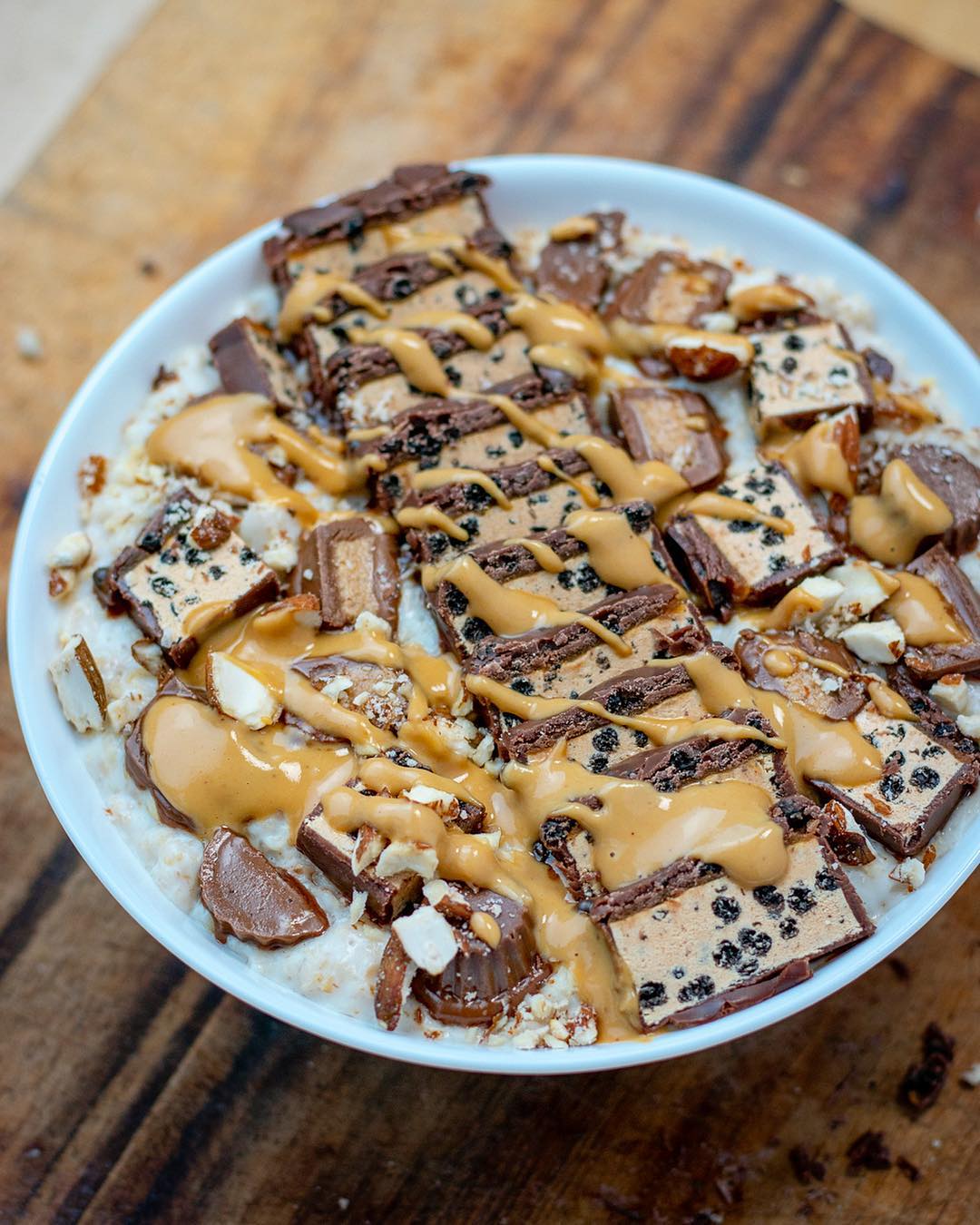Peanut Butter Proats Breakfast Bowl