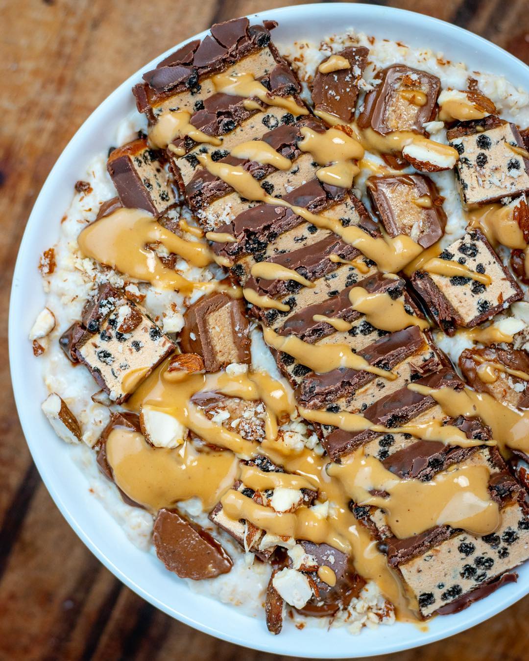 Peanut Butter Proats Breakfast Bowl