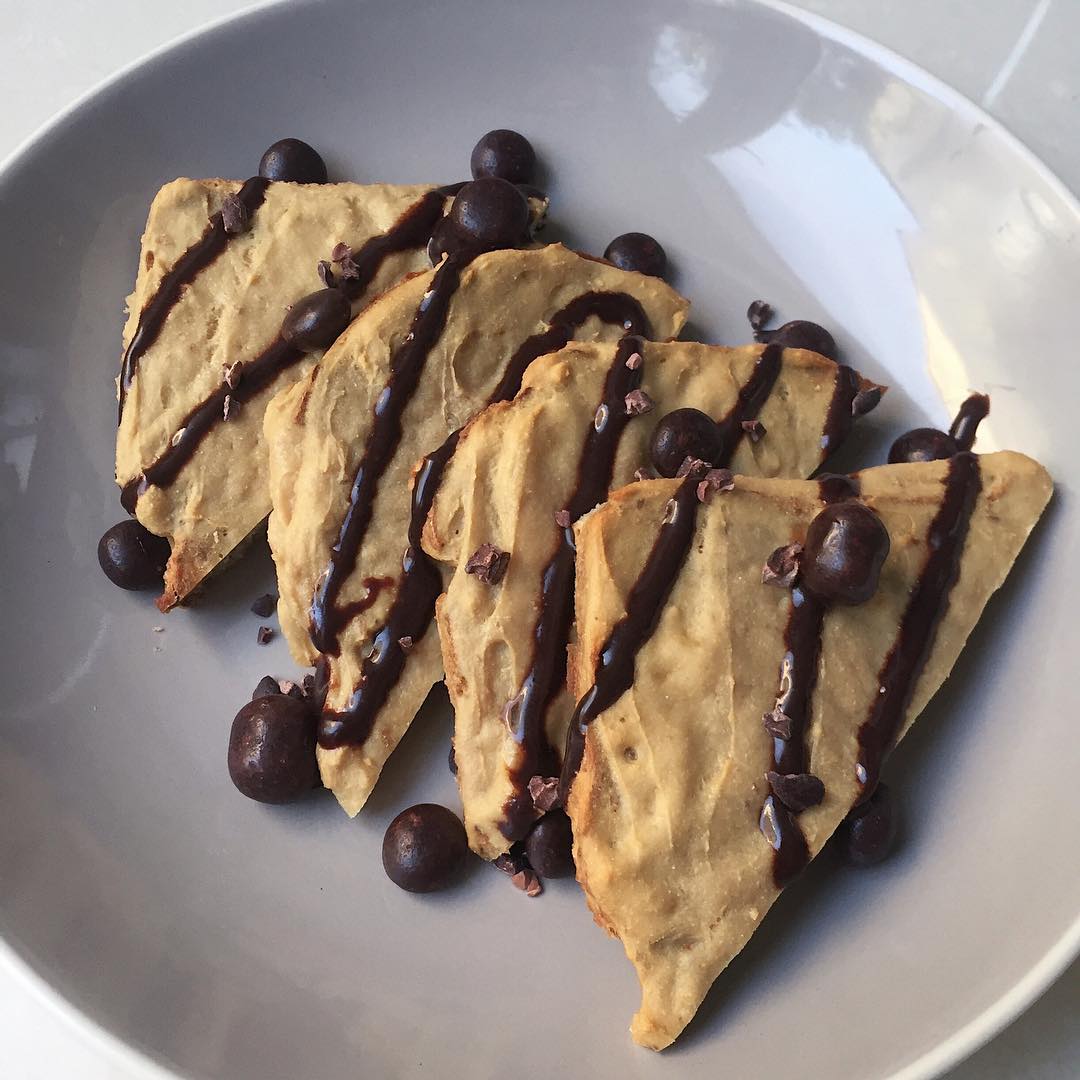 Homemade Protein Spelt Bread Vanilla Choc Chip Vegan French Toast
