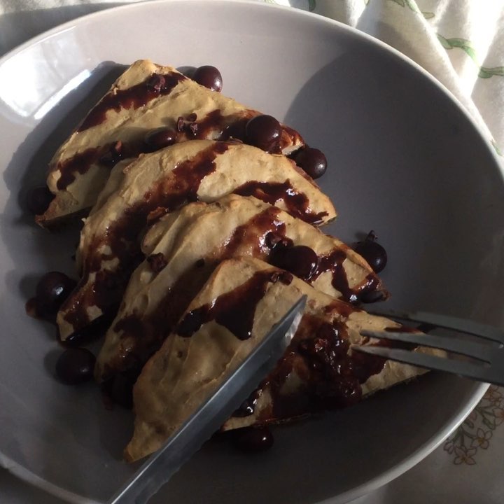 Homemade Protein Spelt Bread Vanilla Choc Chip Vegan French Toast