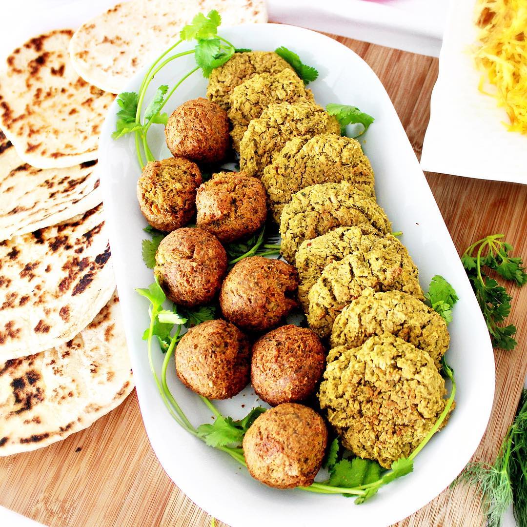 Baked or Fried Falafels