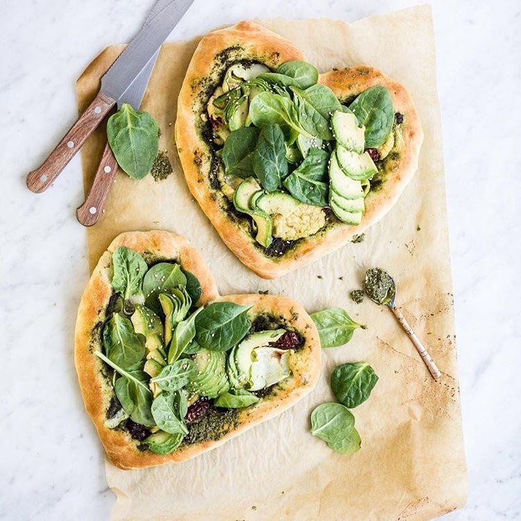 Vegan Green Goddess Pizza