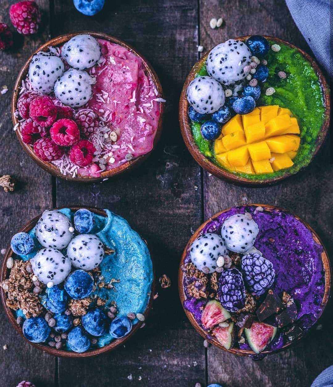 Four Way Smoothie Bowls