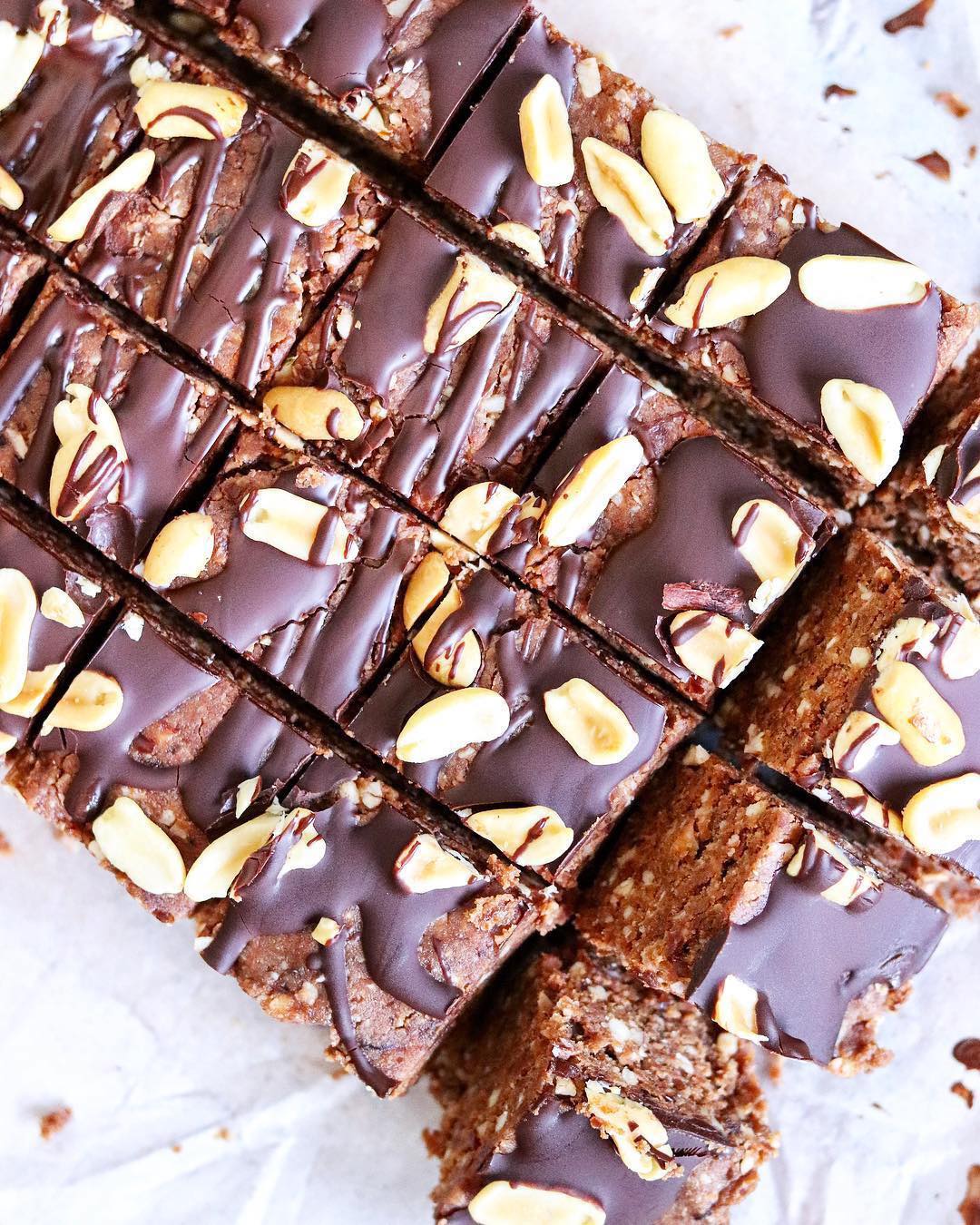 Chocolate Nut Butter Protein Bars