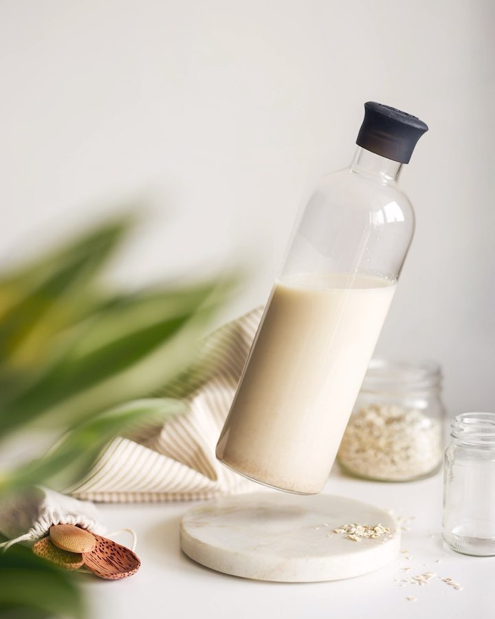 Homemade Oat Milk Blend
