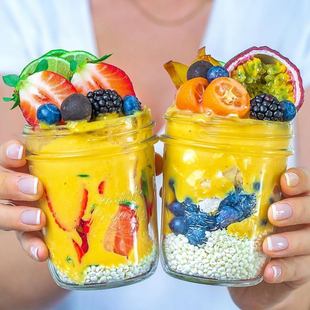 Pina Colada Smoothie Cups