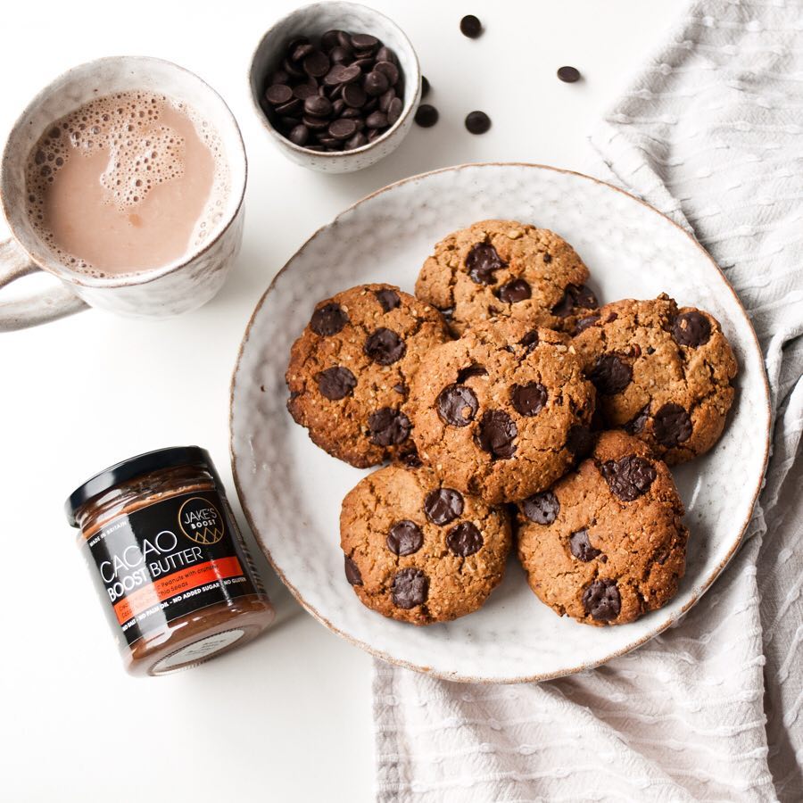 Peanut Butter Oat Chocolate Chip Cookies
