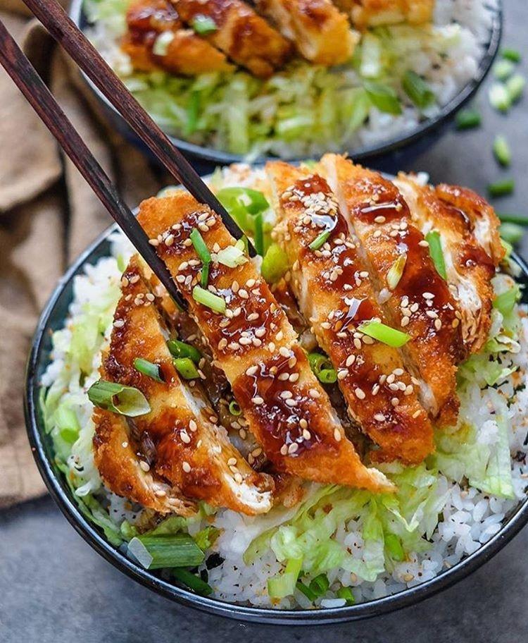 Teriyaki Katsu Rice Bowls