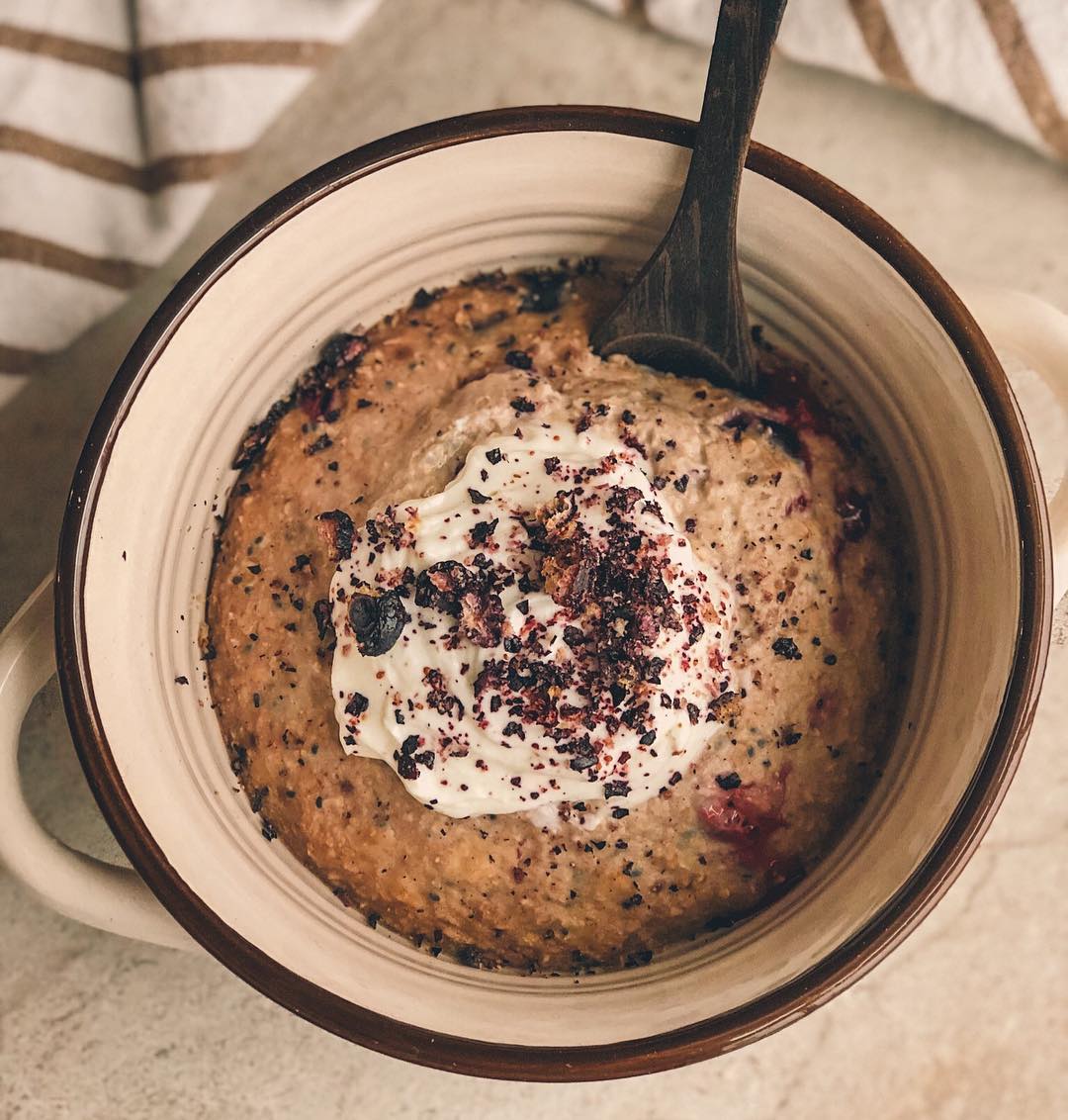 Blueberry Baked Oats