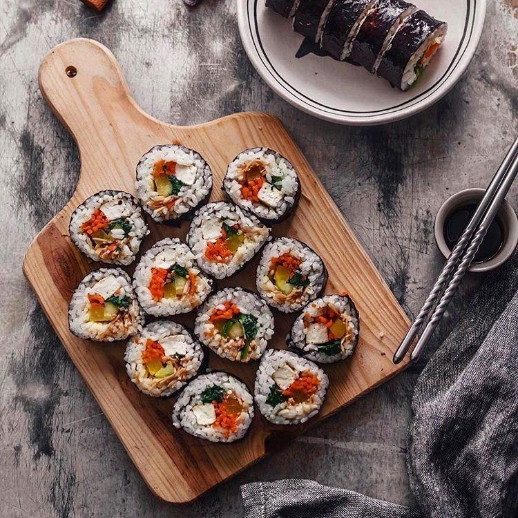 Vegan Kimbap Rolls