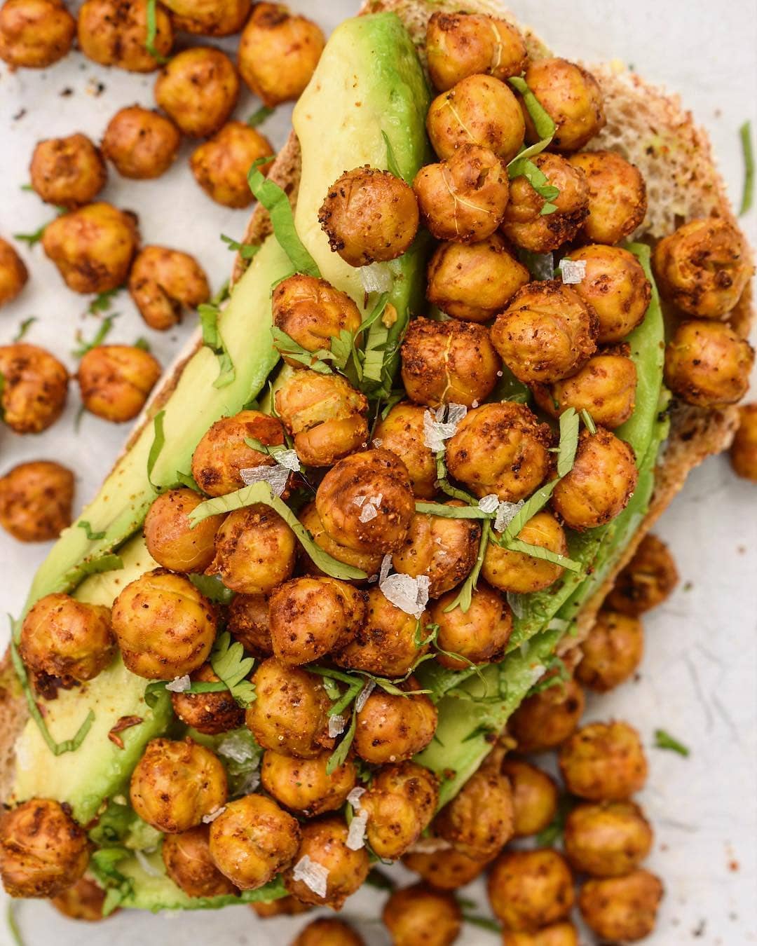 Roasted Crispy Chickpeas