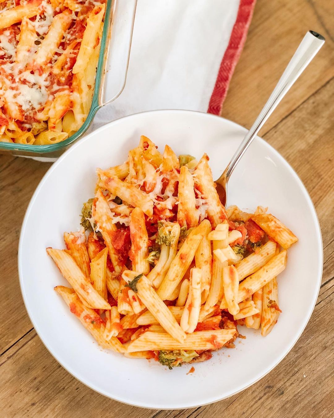 Pasta Bake with Sausage and Broccoli