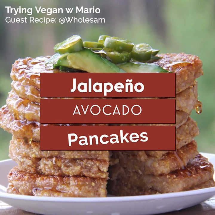 Jalapeno Avocado Pancakes