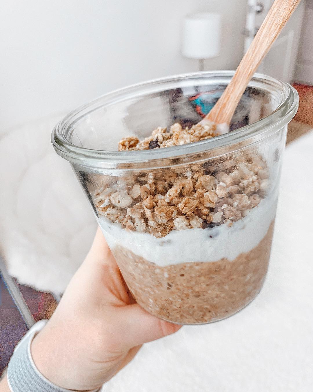 Cinnamon Maca Overnight Oats