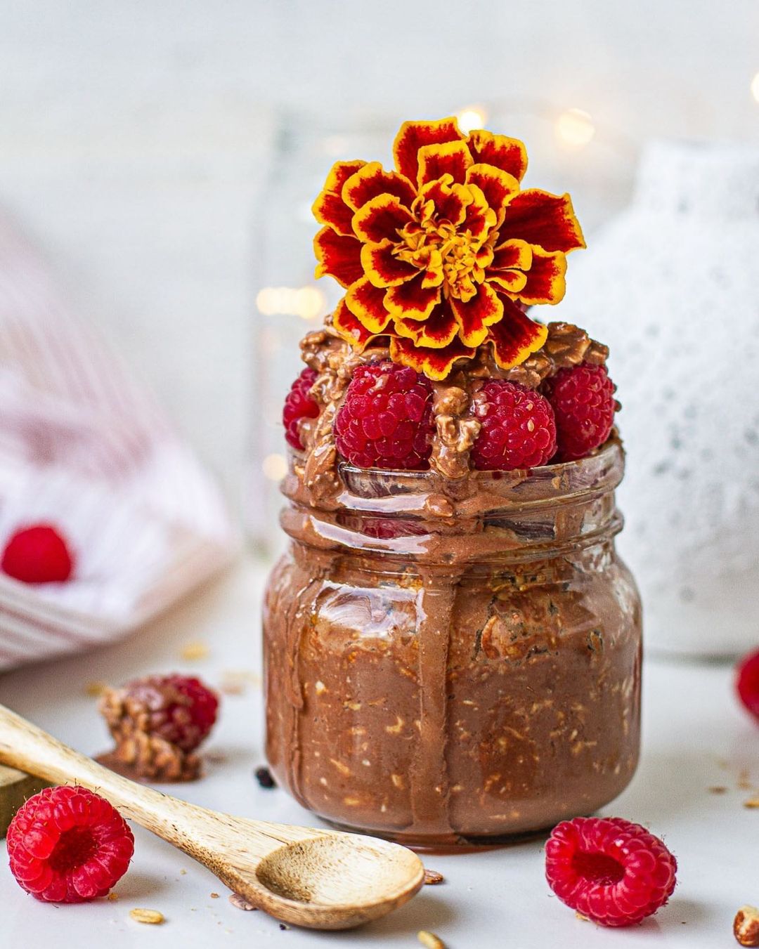 Cacao Brownie Overnight Oats