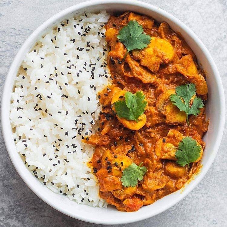Jackfruit Curry with Rice