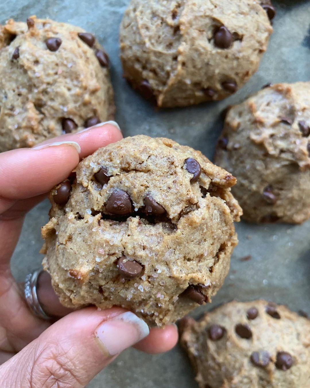 Chocolate Chip Sea Salt Cookies