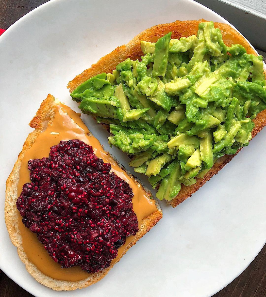 Easy Sweet and Savory Avocado Toast