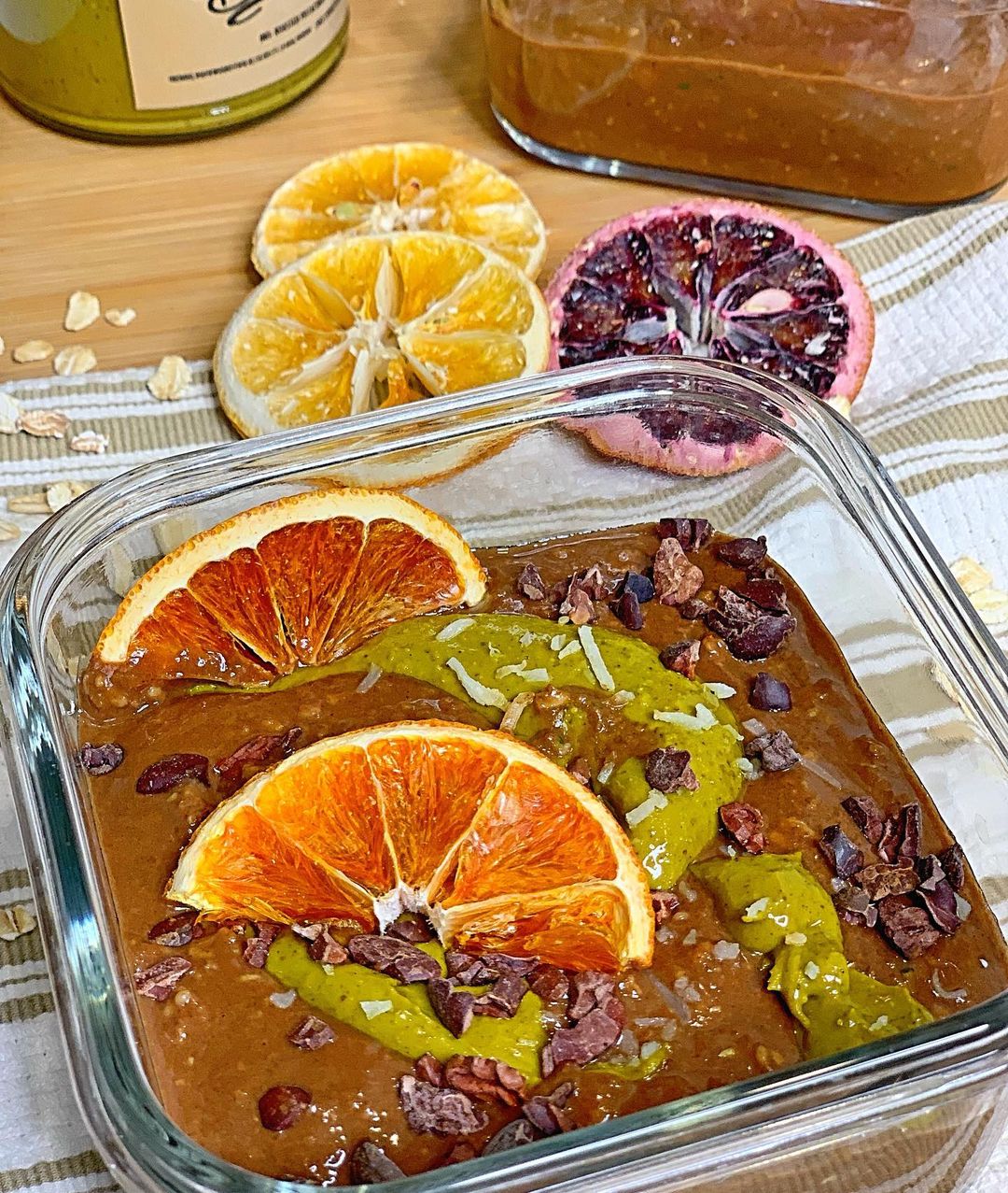 Chocolate Orange Zucchini Oatmeal Breakfast