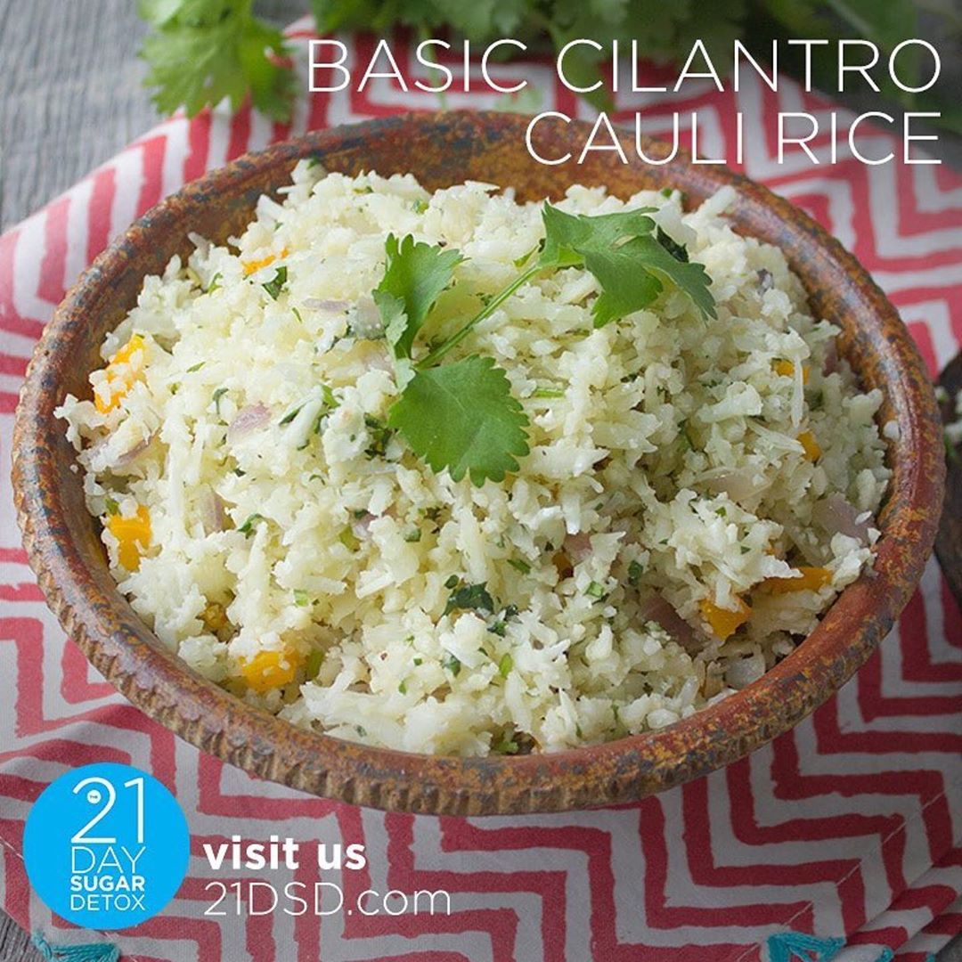 Basic Cilantro Cauli Rice