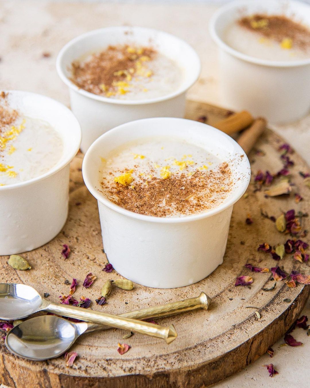 Almond Milk Greek Rice Pudding