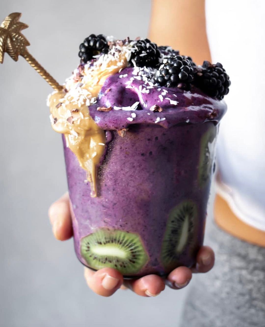 Frozen Banana Berry Nice Cream