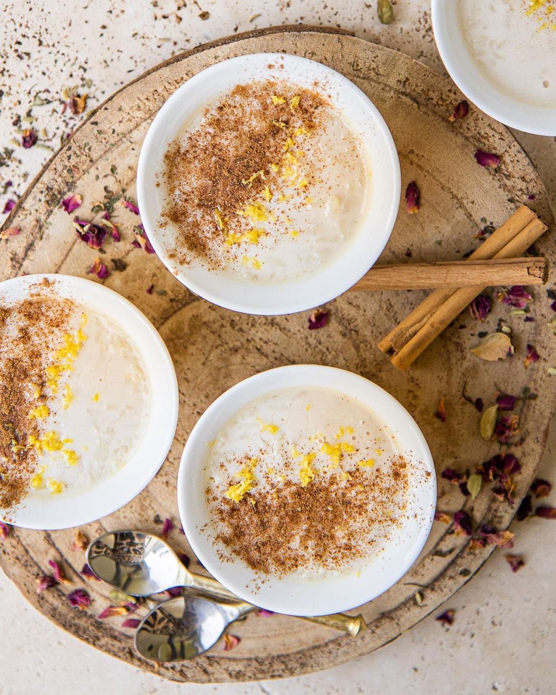 Almond Milk Greek Rice Pudding