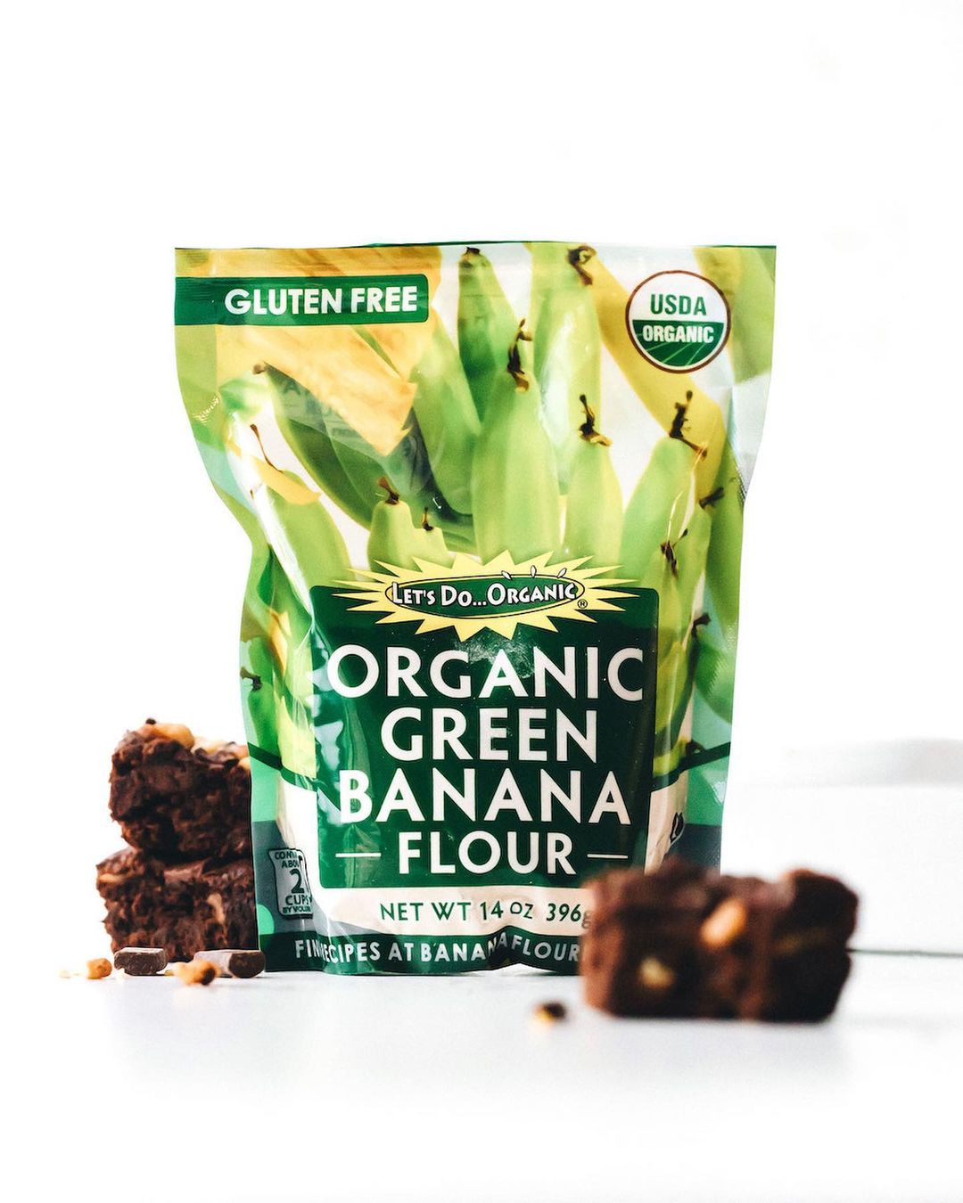 Grain-Free Vegan Paleo Brownies with Chocolate and Walnuts