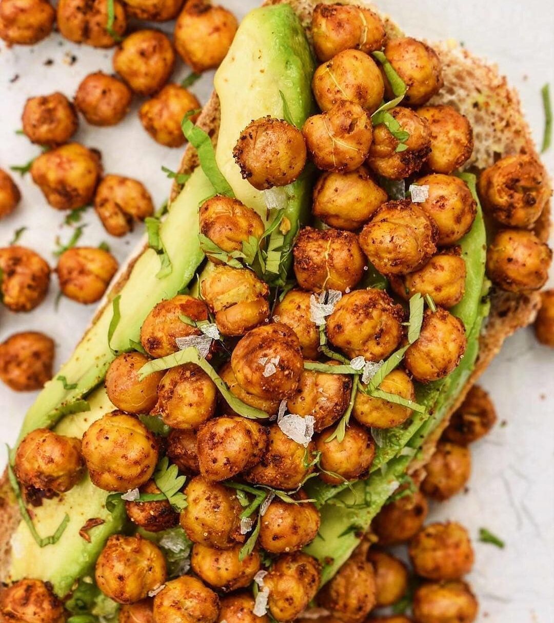 Roasted Crispy Chickpeas