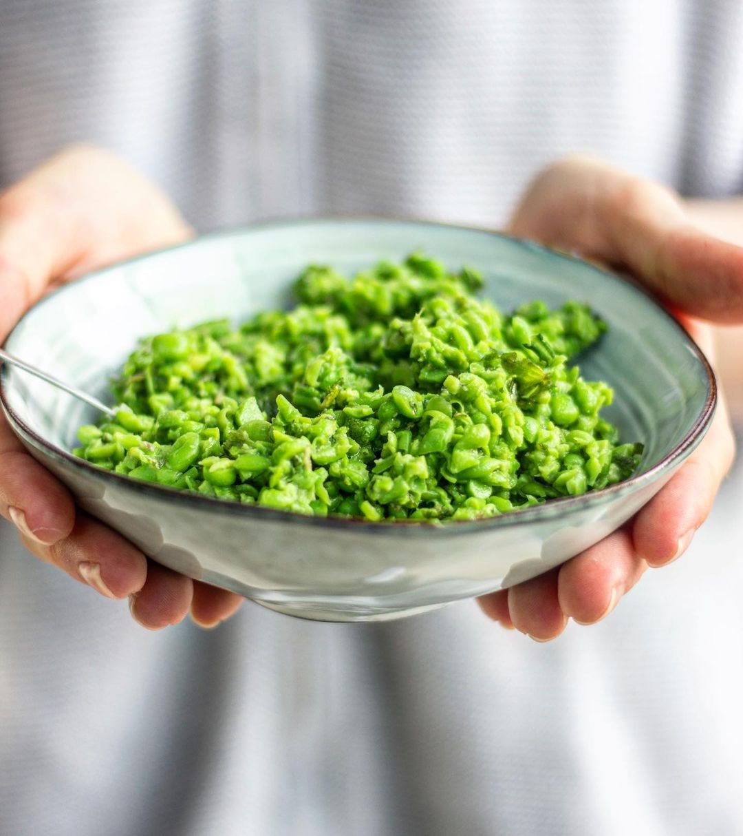 Easy Minty Peas Side Dish