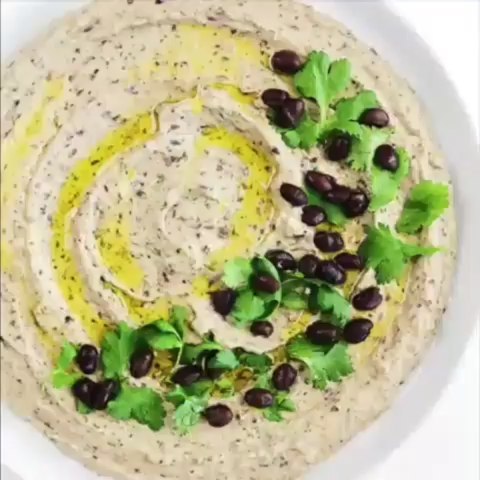Vegan Black Bean Hummus Dip