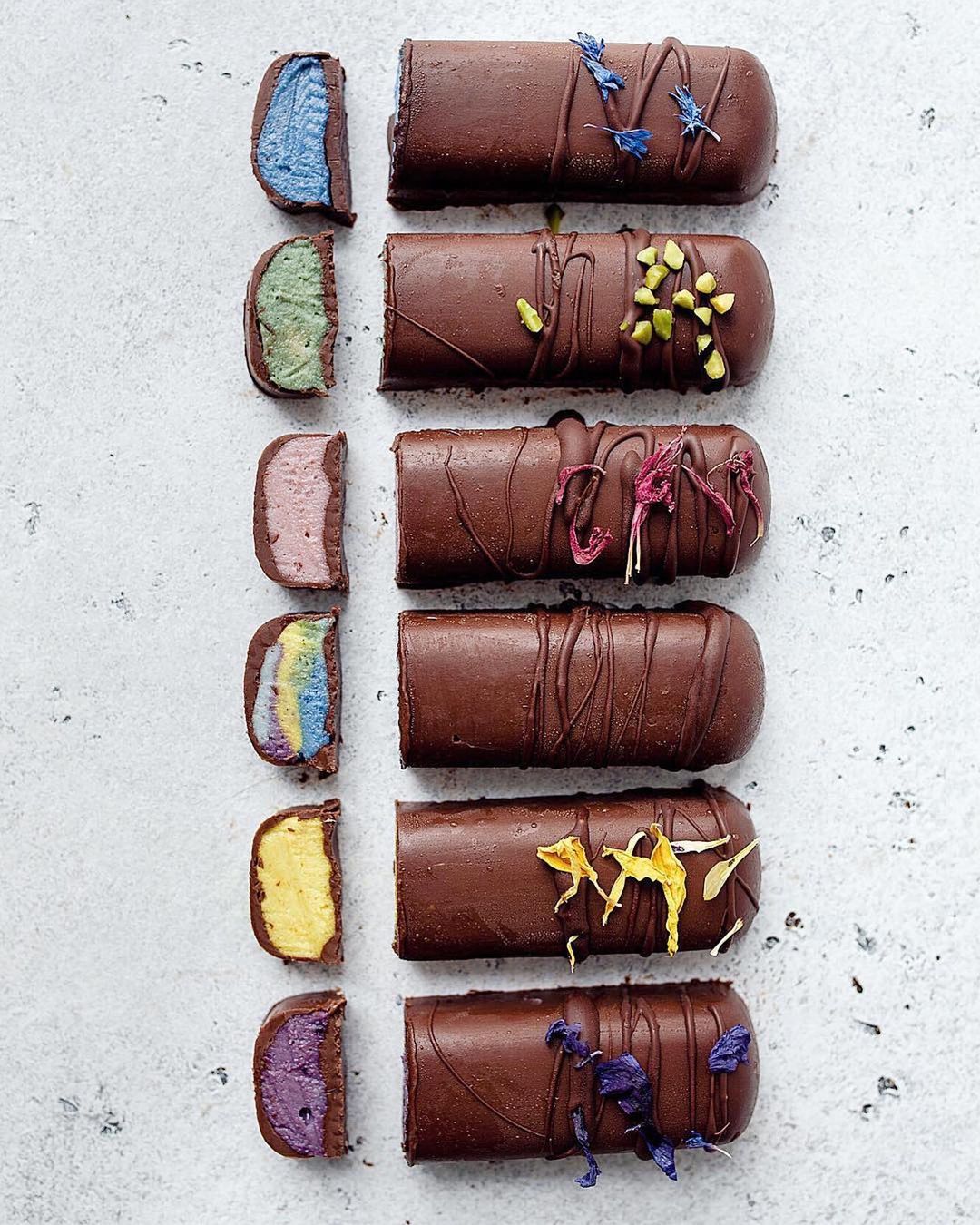 Colorful Healthy Vegan Treats