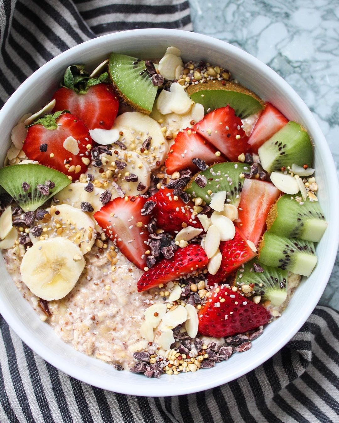 Easy Overnight Oats with Banana and Spices
