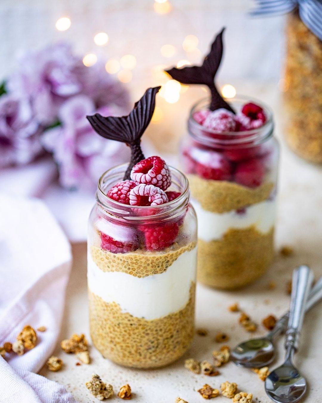 Ocean Inspired Chia Seed Pudding for Earth Day