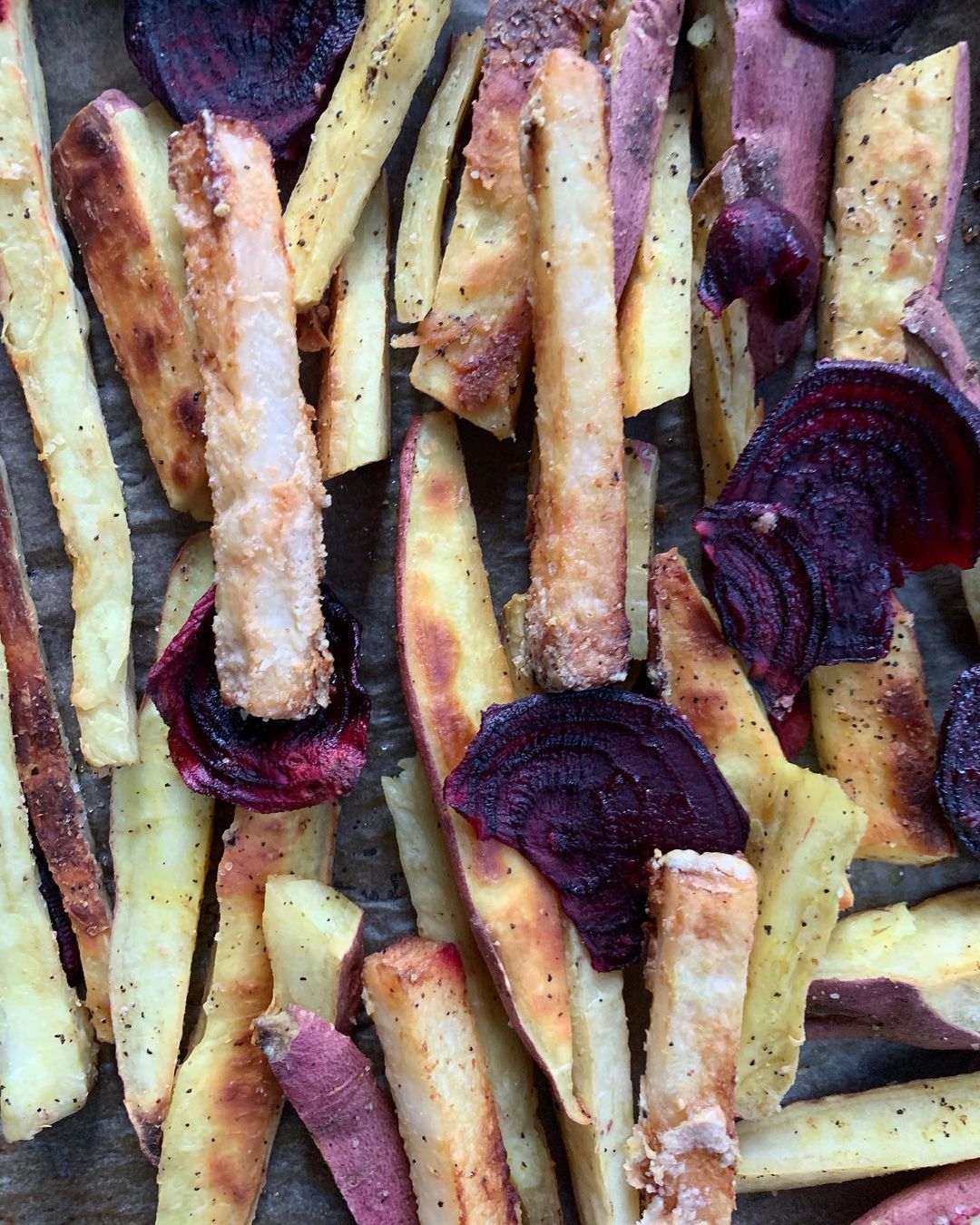 Delicious Homemade Veggie Fries and Chips