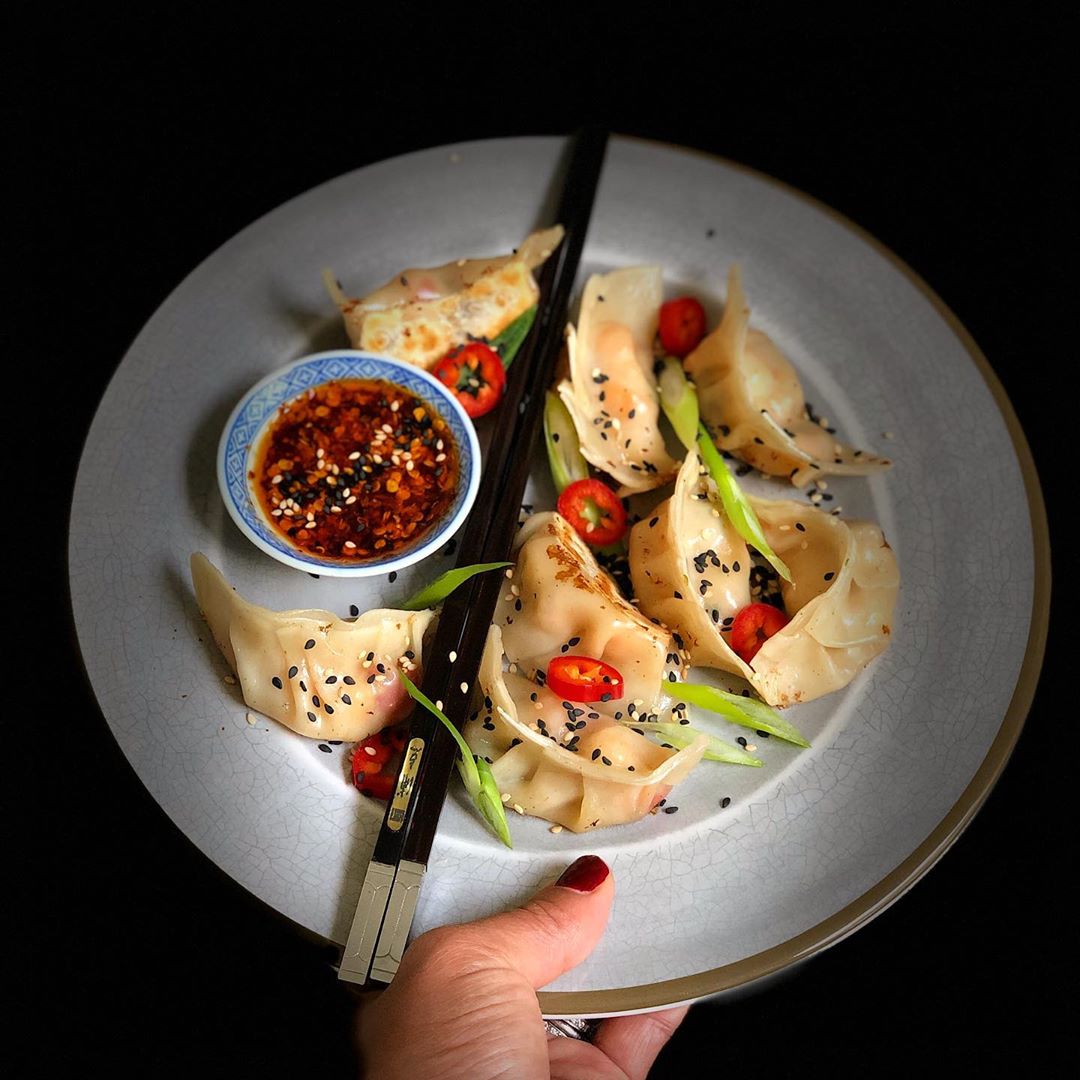 Homemade Prawn and Veggie Dumplings