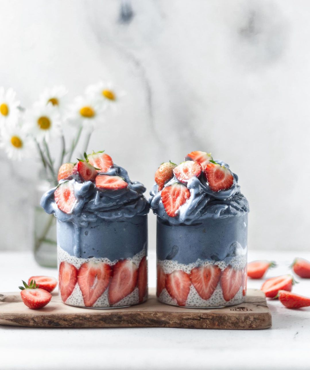 Blue Lagoon Nicecream Jars with Blue Spirulina