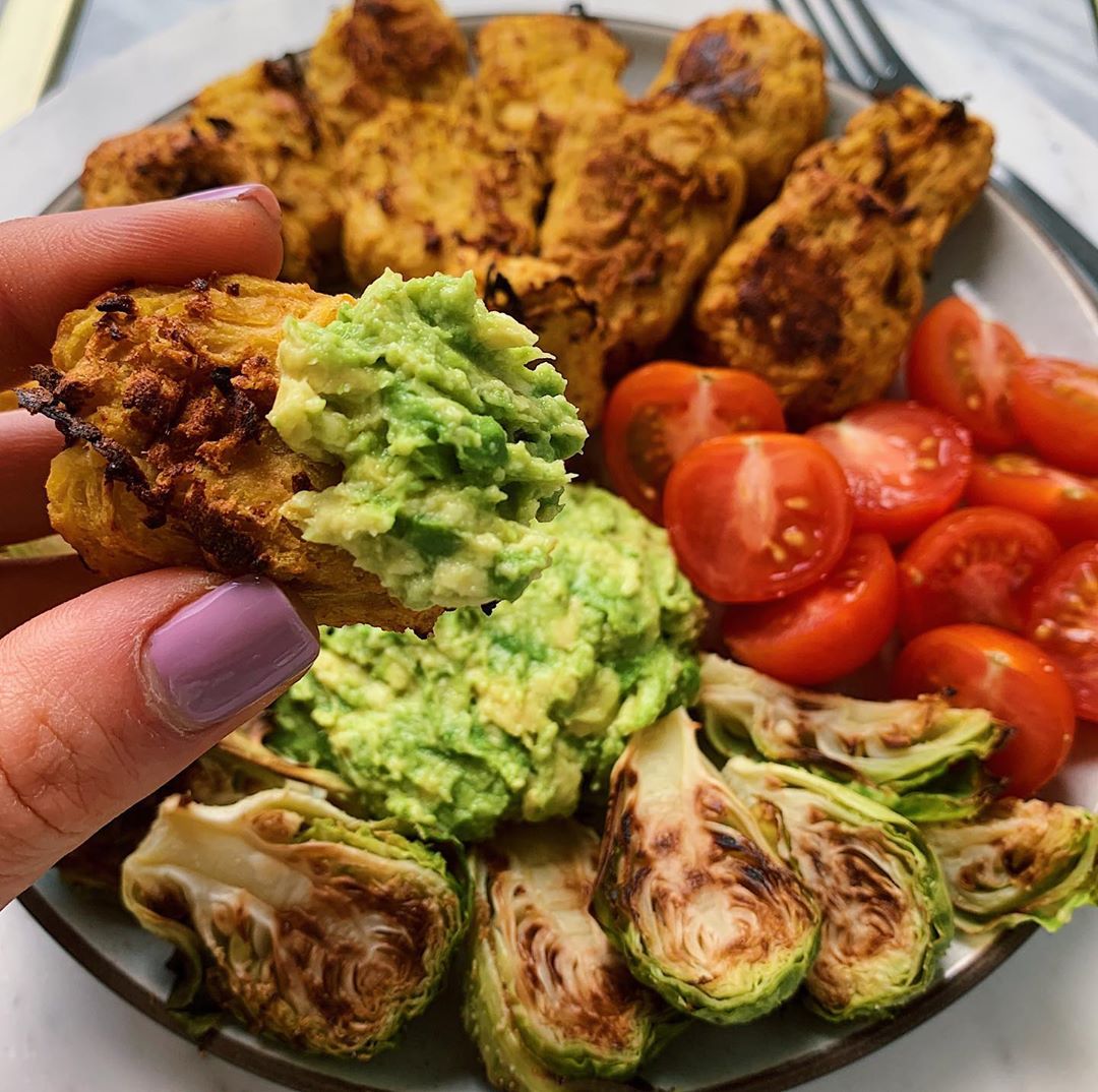 Vegan Air-Fried Spaghetti Squash Tater Tots