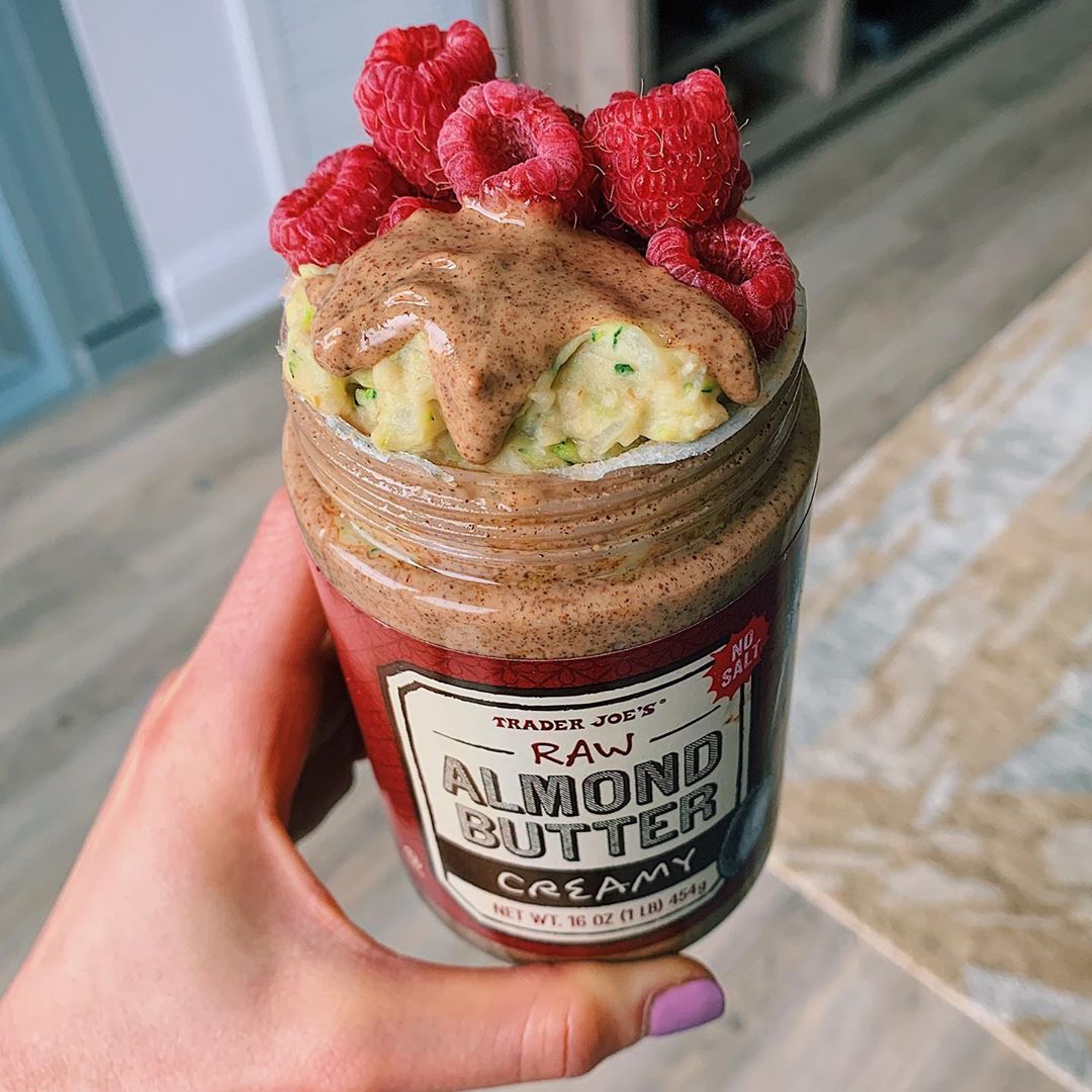 Vegan Protein Zoats with Almond Butter